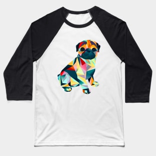 Pug Molly Mops Baseball T-Shirt